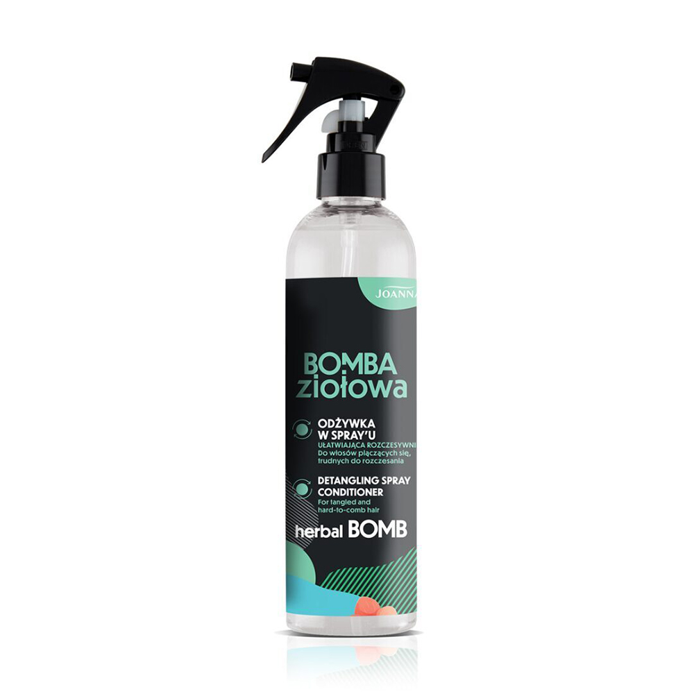 Спрей-кондиціонер Joanna Herbal Bomb Detangling Spray Conditioner для легкого розчісування волосся, 300 мл